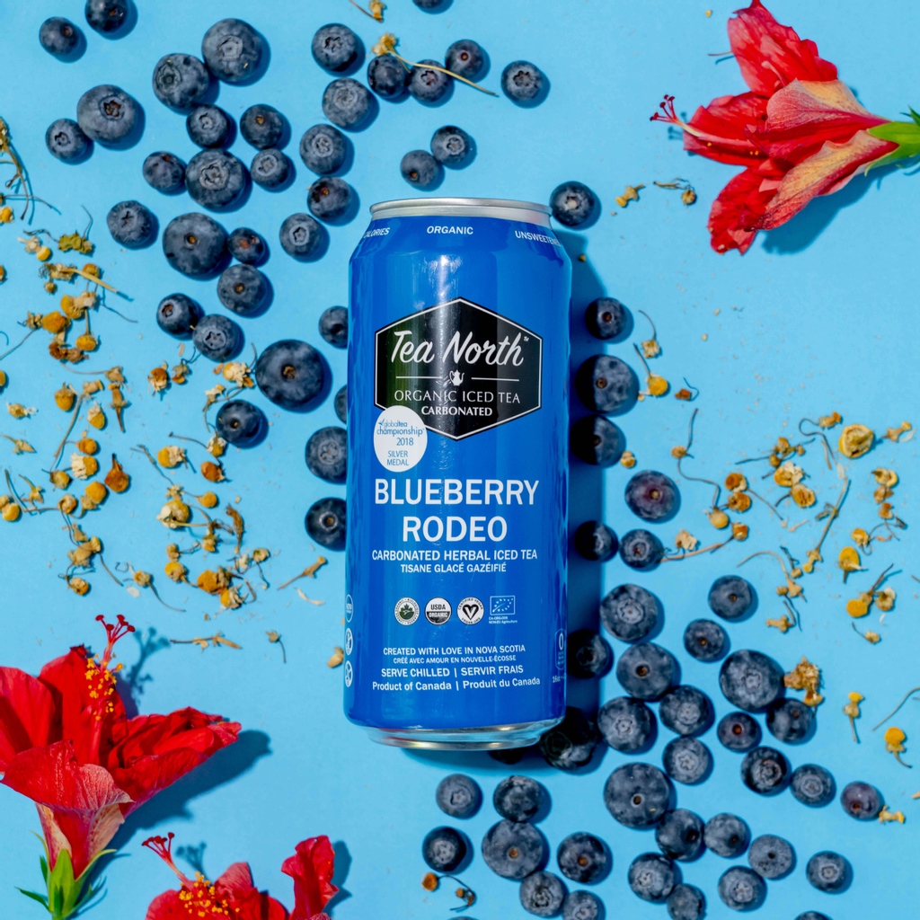 It's Tea Tuesday!
Did you know Blueberry Rodeo was created in a desperate 20 minutes? It was something fun we did for a Blue Rodeo concert.
.
#drinkteanorth #icetea #unsweetenedtea #unsweetened #sparkling #organic #nongmo #glutenfree #nosugar #tea #vegan