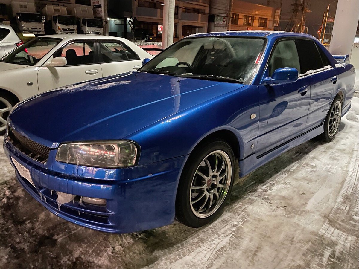 きいちろう R34中古車情報 北海道 札幌発 13 3月ラインオフ Enr34 25gt Four Lselection E Atx 純正tv2ベイサイドブルー 寒冷地仕様車 車検r3 5 Odo 172xxx Daiju124 37台しか存在しないenr34のtv2を価格50万円で きいちろう R34中古車情報 北海道 札幌発 13 3月ラインオフ Enr34 25gt Four Lselection E Atx 純正tv2ベイサイドブルー 寒冷地仕様車 車検r3 5 Odo 172xxx Daiju124 37台しか存在しないenr34のtv2を価格50万円で