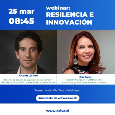 somosasiva's tweet image. Participa del Webinar "Resiliencia e Innovación", donde abordaremos la importancia de la innovación en el contexto de la contingencia actual. Inscripciones: zoom.us/webinar/regist…