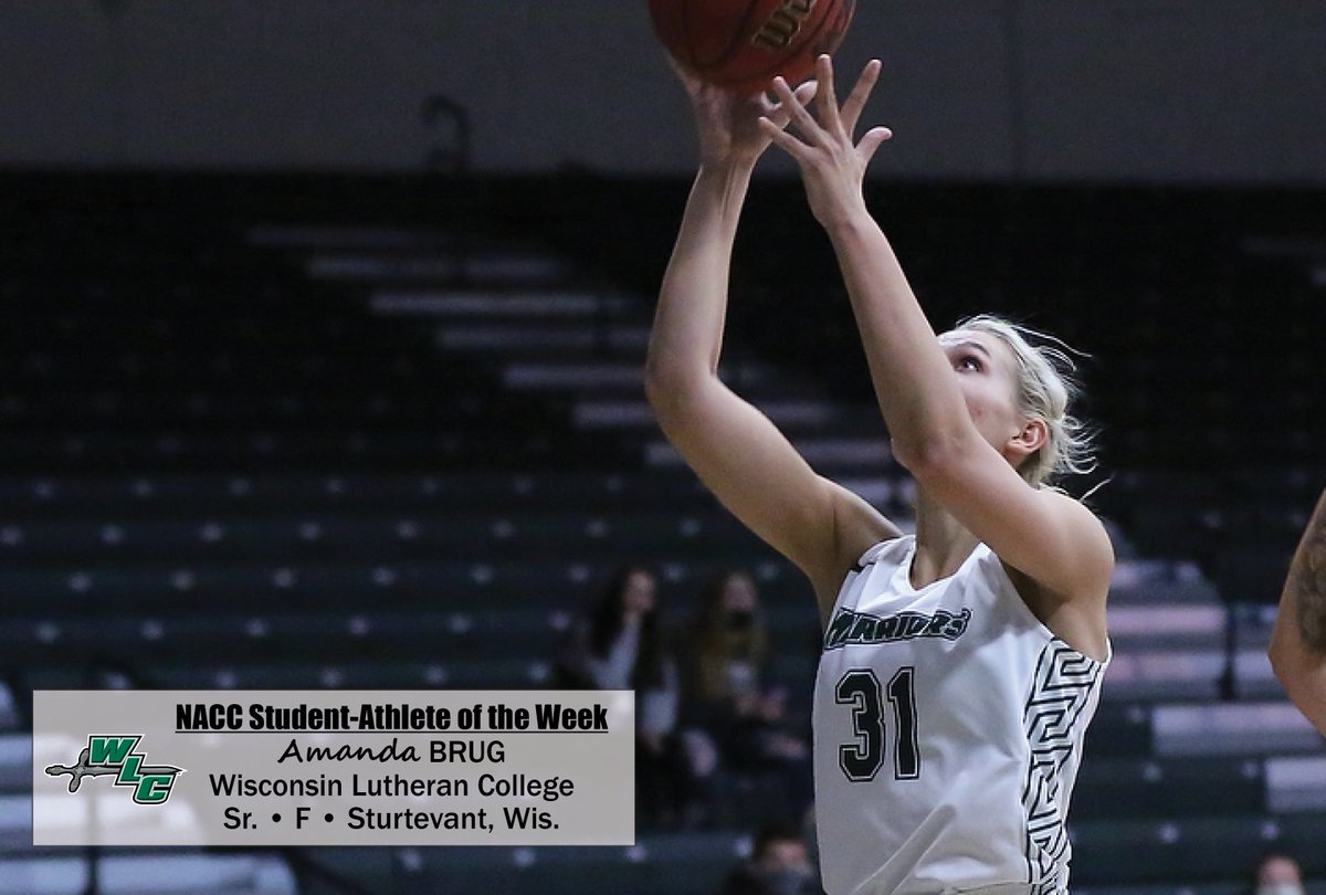 NACC_sports's tweet photo. #NACCwbb 🏀 | Final @NACC_sports  Women's Basketball Weekly Honor of 2020-2021 to @WLCSports's Brug

📰 https://t.co/FrA7zCrBs9

#d3hoops #NACCtion https://t.co/tYmkVq36tG