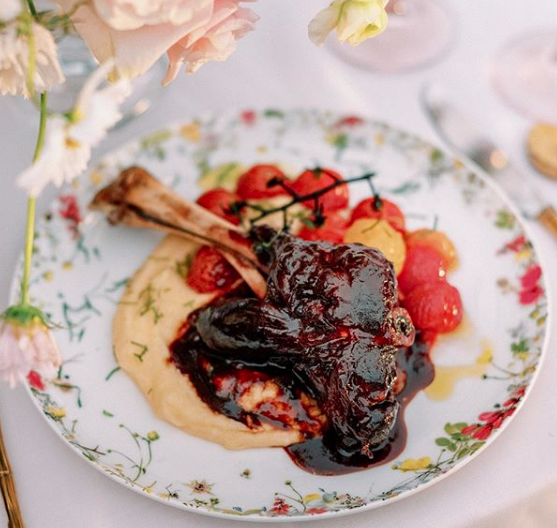 Wishing <a href="/ellecuisineto/">elle cuisine</a>'s Braised Lamb Shank on creamy polenta with roasted heirloom tomatoes was on our menu tonight! 

Photo: Will Reid