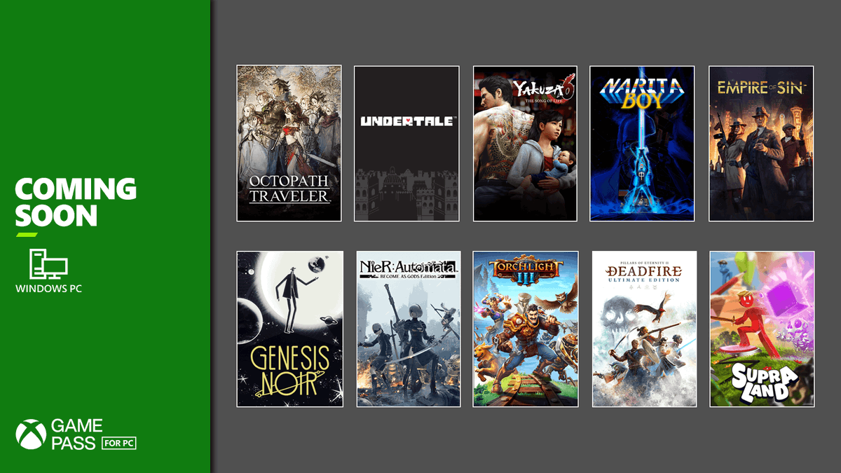 nier automata pc gamepass