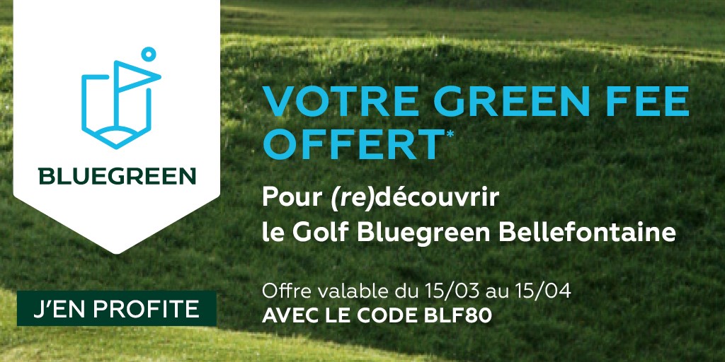 fairways_mag's tweet photo. Votre green fee offert @BluegreenBellef c'est par ici : https://t.co/Tf0svVoM8H #golf @fairways_mag #offrelimitee https://t.co/396wcZjJu7