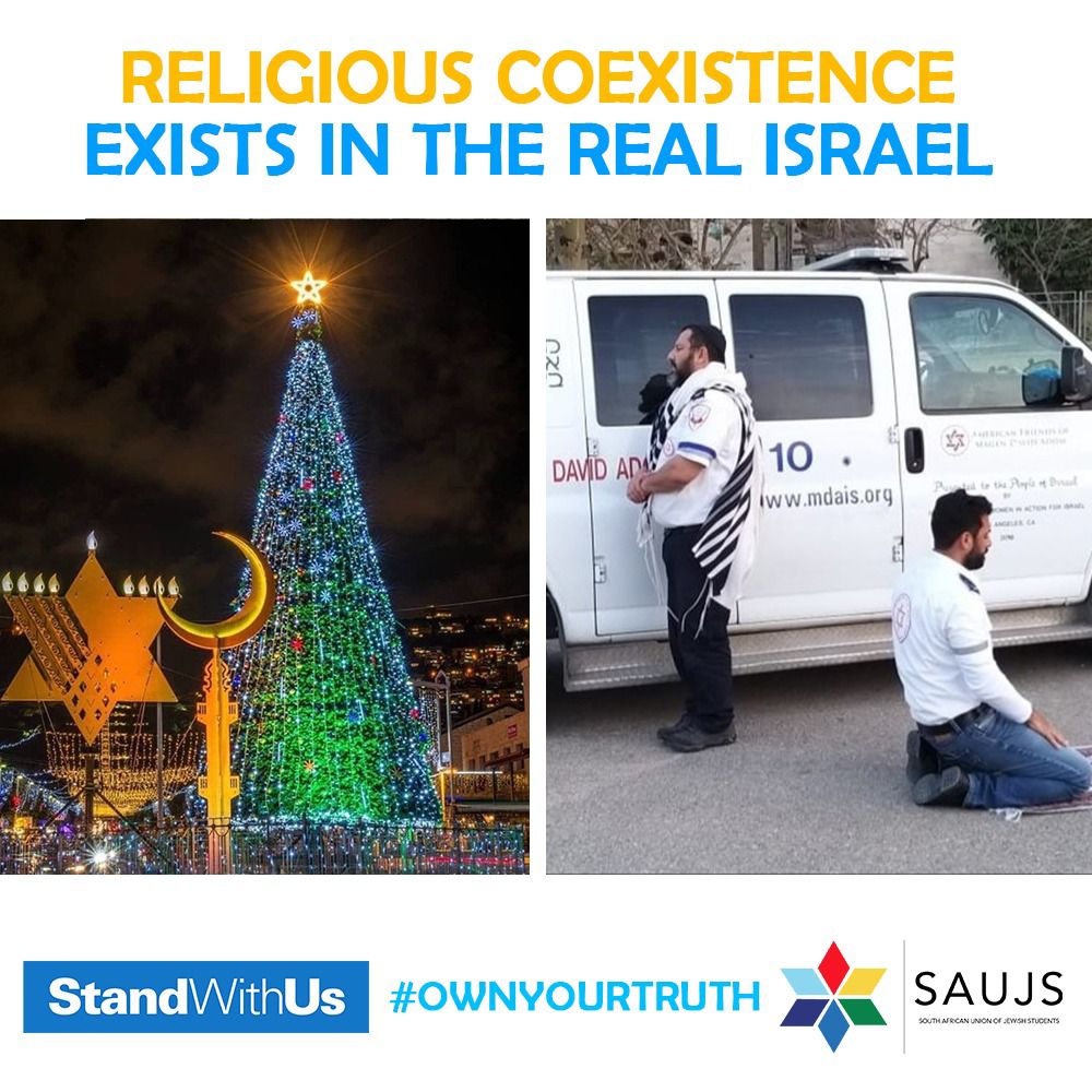 SAUJS's tweet image. This is what the REAL Israel looks like. #OWNYOURTRUTH
