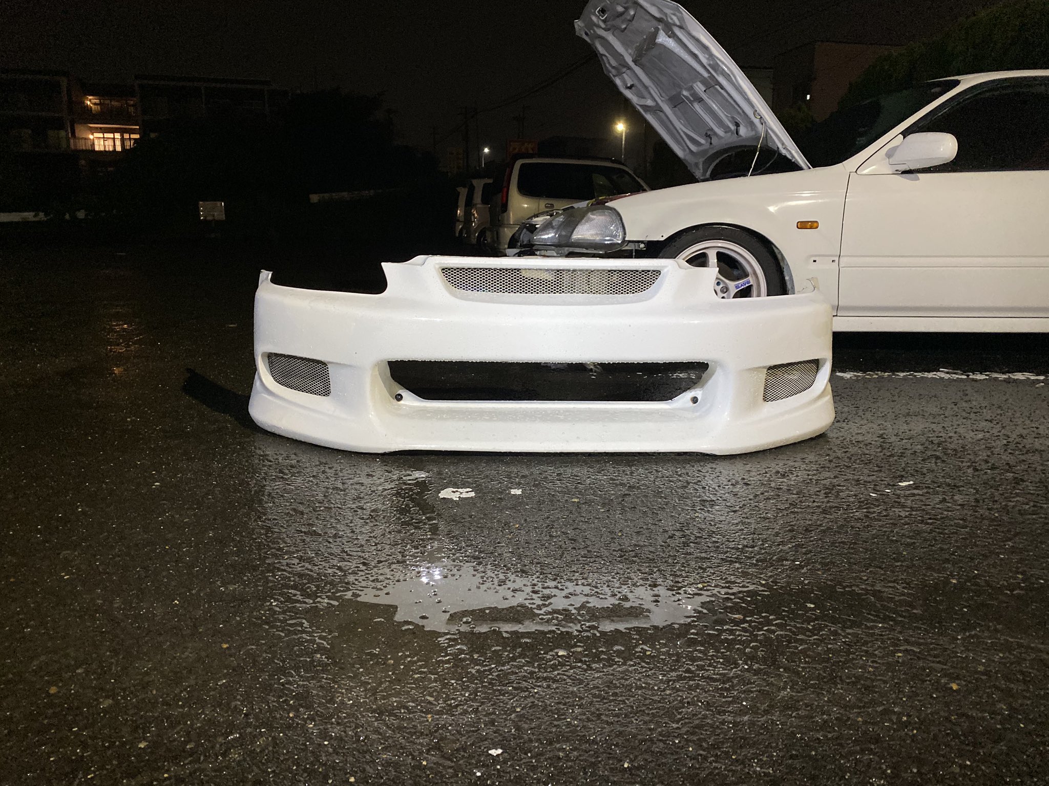 ボタニカルウエディング ARIOS EKシビック フロントバンパー