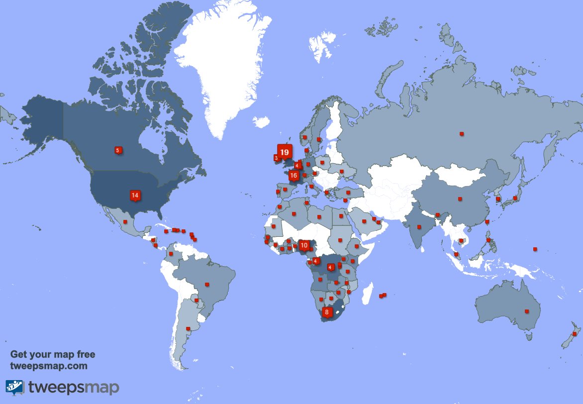 I have 6 new followers from Canada 🇨🇦, and more last week. See tweepsmap.com/!CongoleseBabes