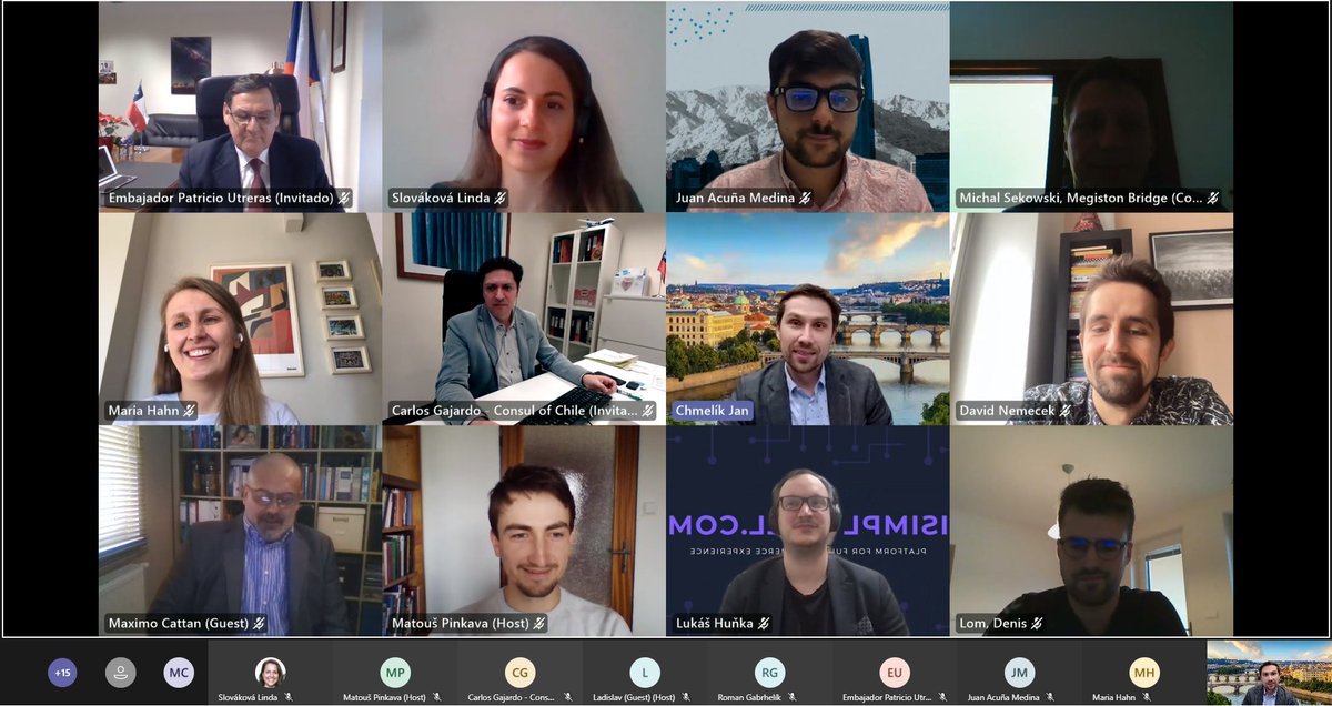 JanChmelikCZ's tweet photo. Thanks to @EmbaChile_Checa, @startupchile & #nutrix for a great event today, introducing programs available in #Chile for #Czech #Startups! Hope to see more of them expanding to Latin America soon!
@mpo_tweetuje @StartupsCZ https://t.co/LkB1WK7M6X