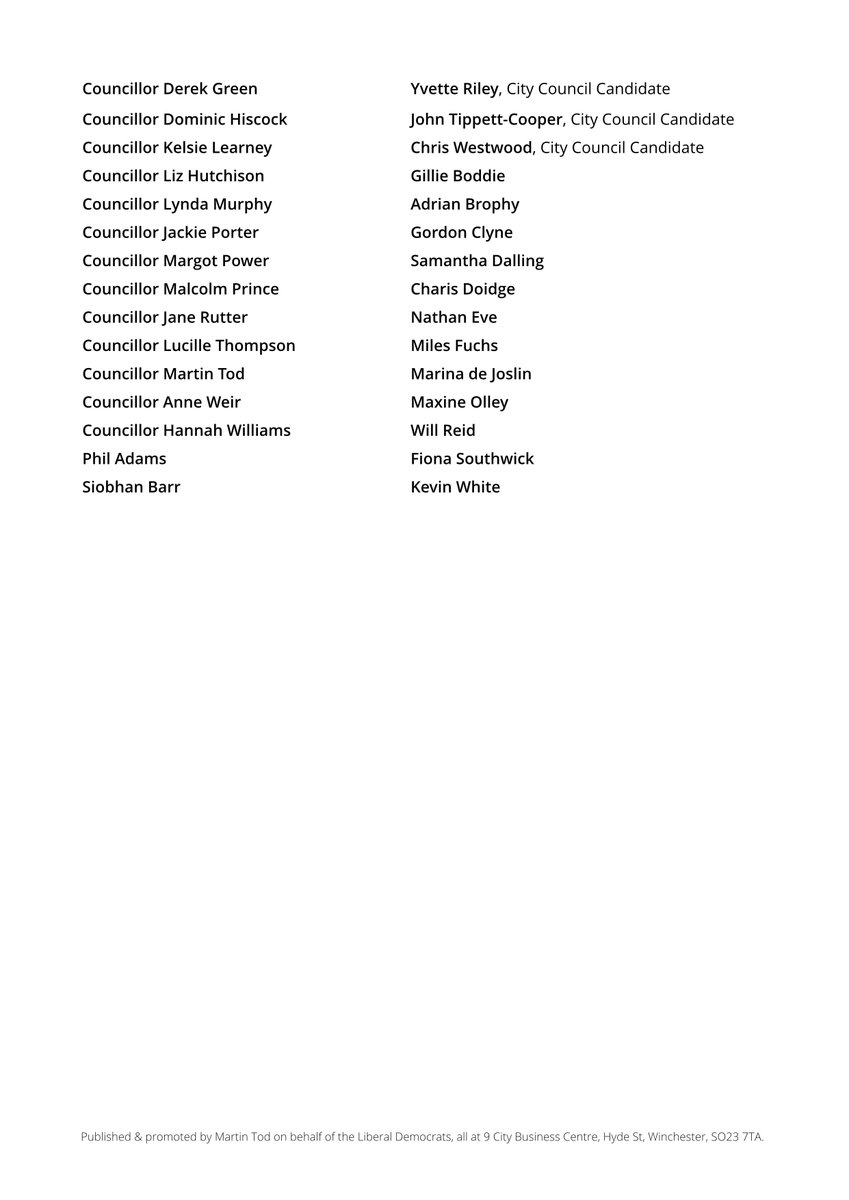 WinLD's tweet image. PCC candidate and Winchester Lib Dems are calling on @BrineMP to take a principled stand today and vote down the authoritarian crime bill. winld.org.uk/police-bill-le… #PolicingBill @bbcsouthnews @bbcradiosolent @hantschronicle @dailyecho @emilykhudson @andrew_napier 1/2