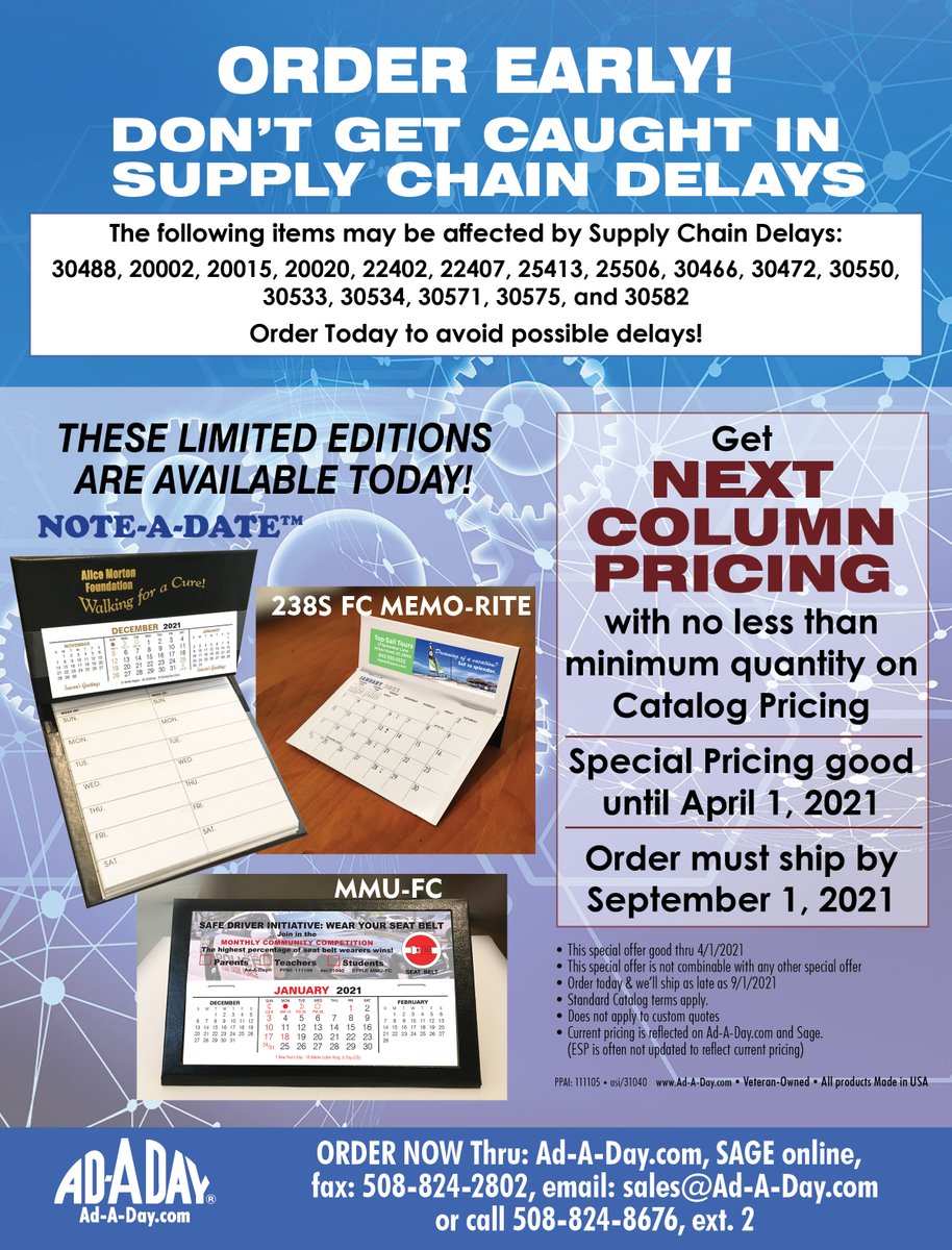 alwaysadaday's tweet image. Hurry Special Pricing Good Until 4/1/2021