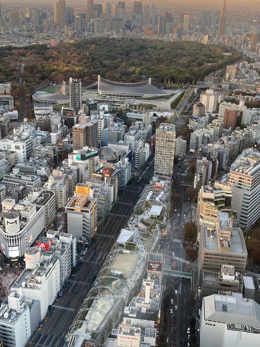 How To Tokyo From The Top Of Shibuya Scramble Square Miyashita Park Looks A Little Like A Big Greenhouse No Shibuya Tokyo Japan T Co Yxdtmfjtnc