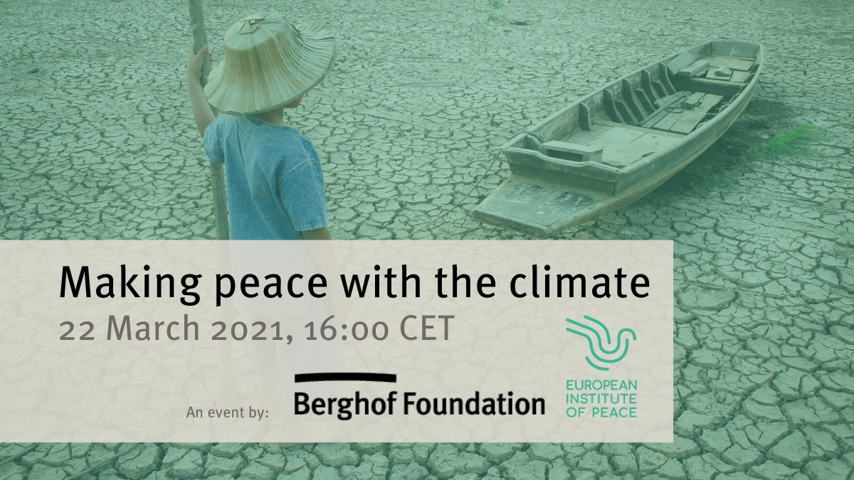 Join us & @Eurpeace when we discuss how solving conflicts around water scarcity can fuel cooperation with @NadaMajdalani, @RMardiniICRC, @EUSR_Rondos, @SarabiHabiba, @_AGilmour, @EIPKeating, @sauerka, & Susanne Schmeier (@ihedelft). 👉 fal.cn/3e3dK #Berghof50