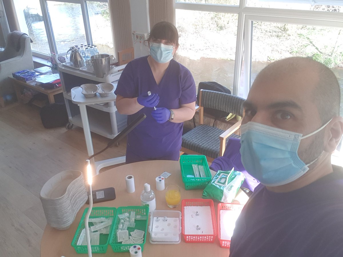 usmaan139's tweet photo. Great to see the residents and staff at Cornmill Nursing Home for their 2nd Covid19 vaccinations. Pre-regs here to observe and pharmoutcomes entries 
#CovidVaccine #PfizerBioNTech https://t.co/q35EUuzkAj