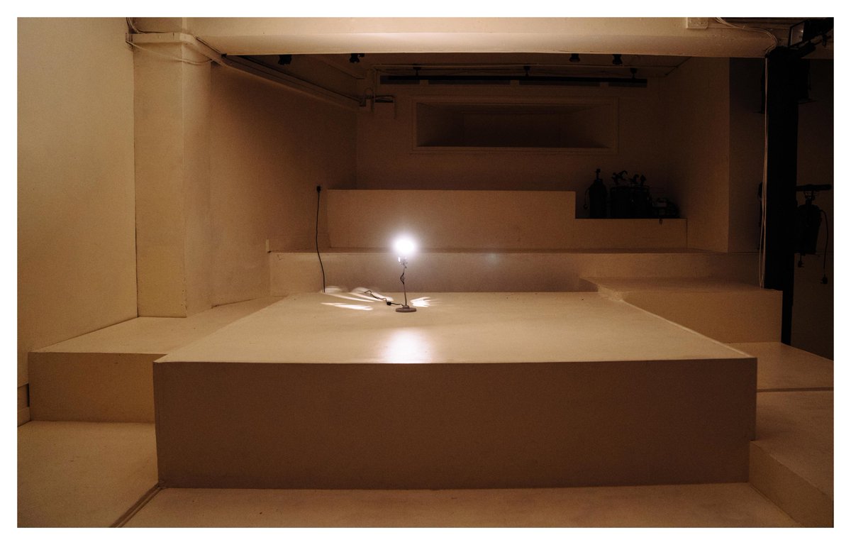 One year on. Ghost light <a href="/GateTheatre/">The Gate</a> 

#OurEmptyTheatres
#freelancersmaketheatrework 
#NotHereAllYear
#16March 
#TheatreArtistsFund