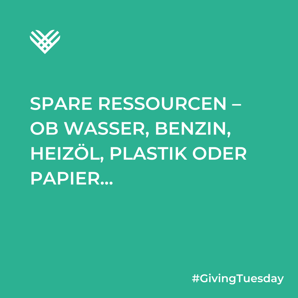 GivingTuesdayCH's tweet photo. #TuEsDay #weilGutestunguttut #gemeinsammehrerreichen #gebenmachtglücklich #GivingTuesday #GivingTuesdayCH #52Tuesdays https://t.co/w84fCTA1i0