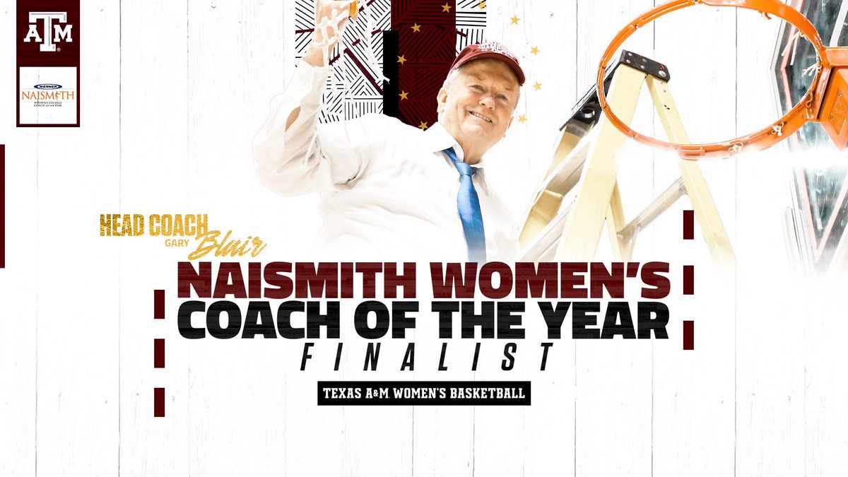 The Naismith got it right! GB is a finalist for the <a href="/NaismithTrophy/">Naismith Awards</a> Coach of the Year Award 🥳

#GigEm