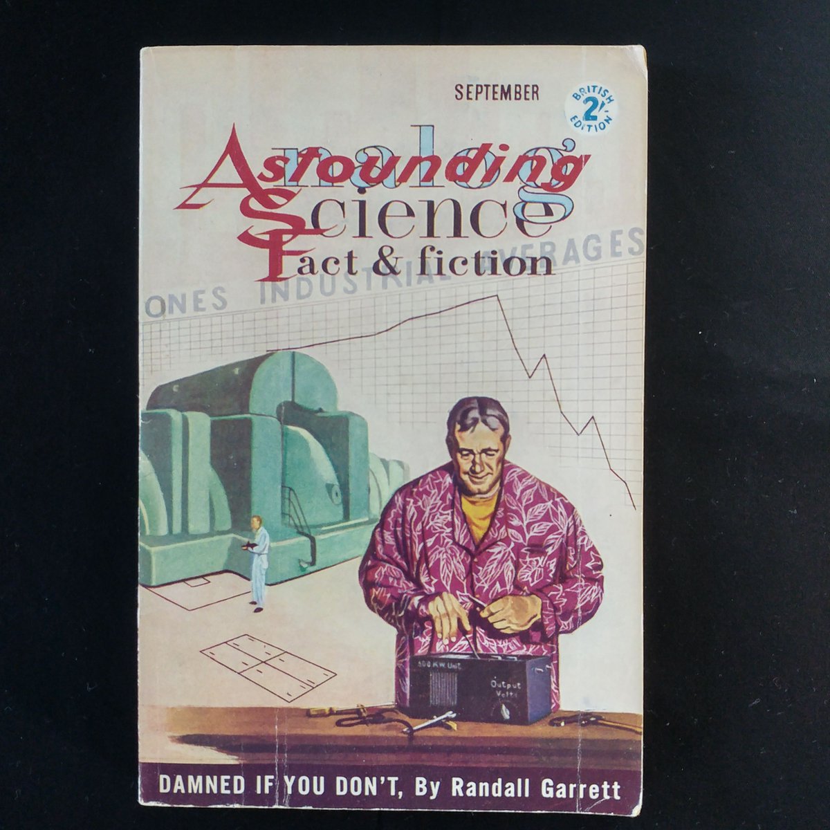 Vintage science fiction magazine Analog Astounding Science Fact &amp; Fiction. British Edition. The Sc... nemb.it/p/fyEw_9JKt/tw…