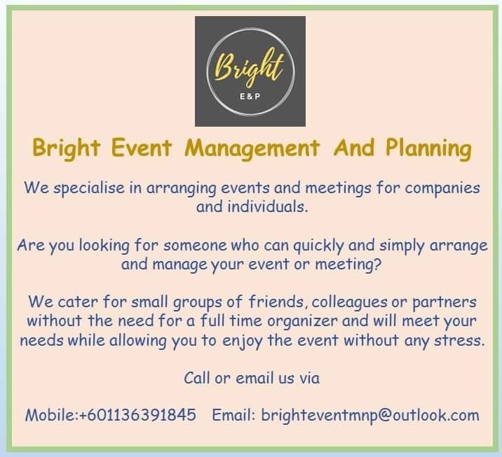 Bright Event and Planning is back!!!
Looking to plan an event and meeting? Inbox us for more details ☺️😊🥳

#Meetingsetup
#BusinessMeeting
#Eventsetup
#Partysetup
#BrightEventManagementandPlanning