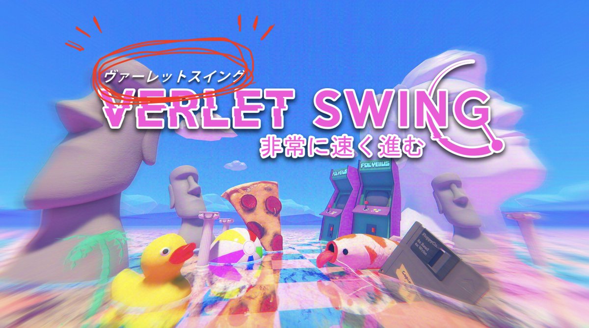 FlamebaitGames's tweet photo. Try to guess what will happen soon!!!
#verletswing #ヴァーレットスイング https://t.co/tPgwNL3OSE