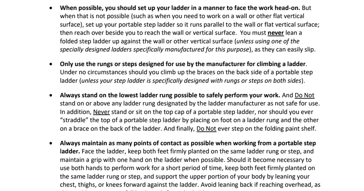 kevinianschmidt's tweet photo. #toolboxtalktuesday

Don't overlook the hazard associated with ladders, always talk to your employees about ladder safety.

Take the time to have the talk today, to keep your employees safe.

#safetyprofessional

https://t.co/0eowwrel8S https://t.co/JOcDy4ZBlD