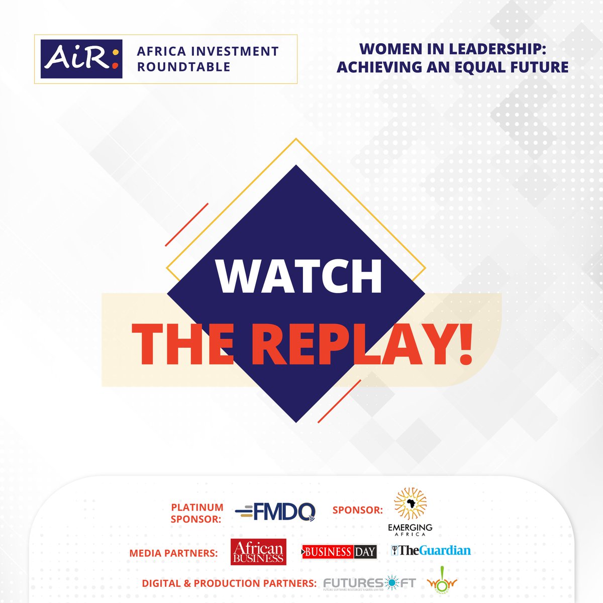 Africa Investment Roundtable (@AIRLiveAfrica) / Posts / X