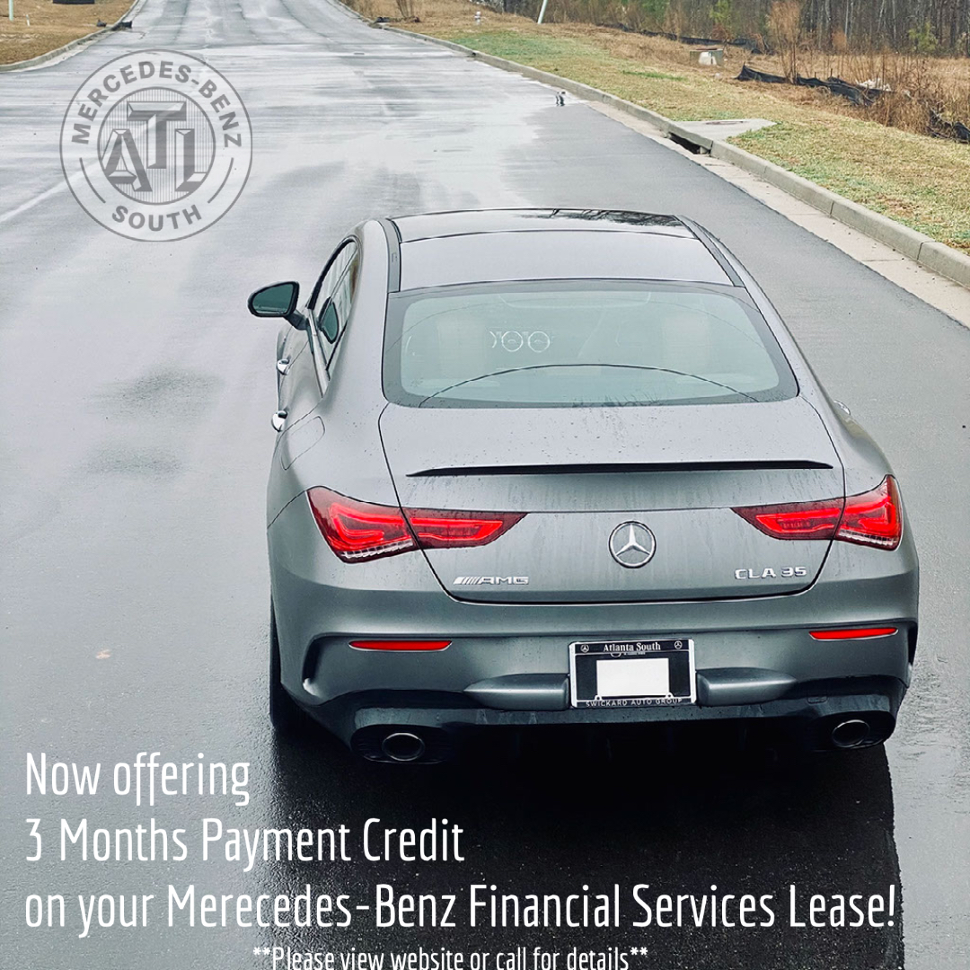 MBAtlantaSouth's tweet image. 😮 What is that?!  We are now offering up to 3 MONTHS payment  credit on your current MB Financial lease!! 🤩
**Please view website or call us for additional  information and exceptions**
#mercedes #mercedesbenz #benz #ATL #atlanta #MBAS #southatlanta #auto #lease #March #spring