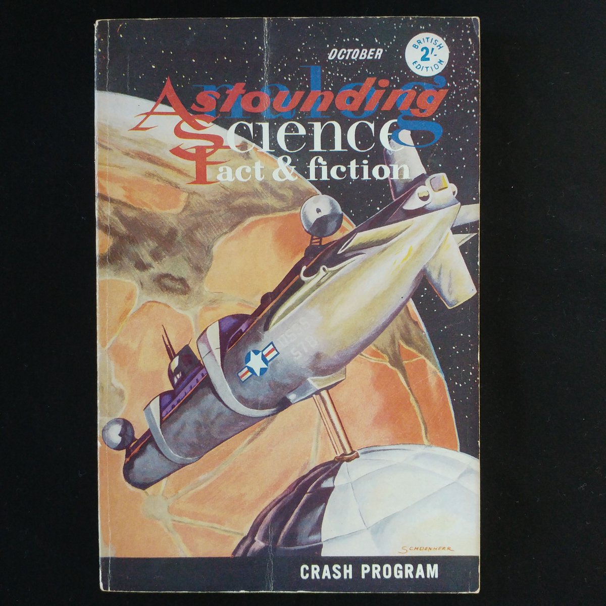 Vintage science fiction magazine Analog Astounding Science Fact &amp; Fiction. British Edition. In thi... nemb.it/p/LeTcpeTla/tw…