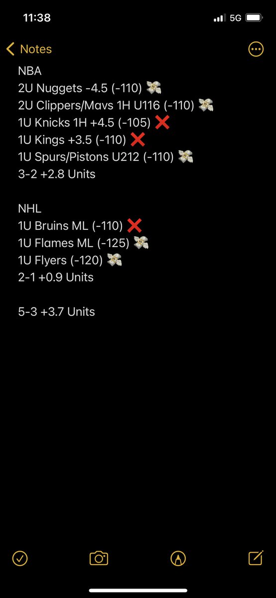 FracManBets's tweet photo. Solid day as both of our 2U bets hit. Let's do it again today! https://t.co/8YIuDeD8I9