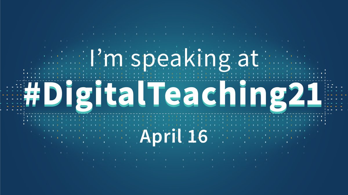 LisaC_Bb's tweet image. I’m presenting! Join me at the Digital Teaching Symposium for insights on navigating education’s current inflection point. #DigitalTeaching21. Register today! lnkd.in/d5RHwqA. #letsadvancelearning