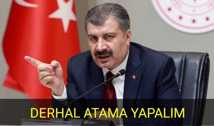 ALHtelegram's tweet photo. Pandemiyle mücadelede yer almak; yükü paylaşmak, eksikleri gidermek adına hak ettikleri atamayı talep eden sağlıkçımız için planınız var mı? Binlerce sağlıkçımızın sesine kulak verip gerekli atamaları ne zaman yapacaksınız? @drfahrettinkoca #CBSağlıkçıya80BinAtama https://t.co/4F1ettyYl3