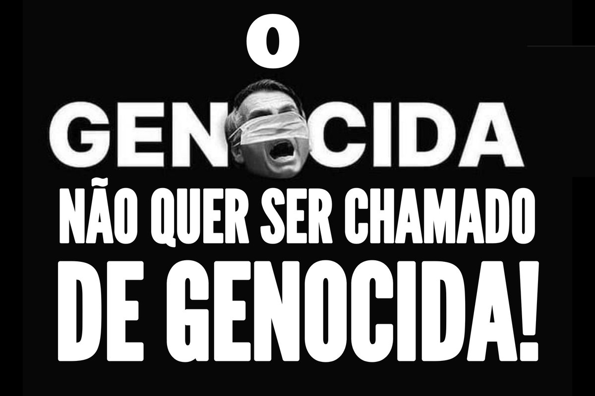 SenadorRogerio's tweet photo. Ajudem a compartilhar essa informação para que mais pessoas saibam que o genocida não gosta de ser chamado de genocida. #BolsonaroGenocida https://t.co/4UXAEweu3n