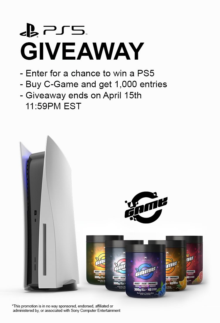 🔥This month, we’re giving away a PlayStation 5 to one lucky winner!Follow the link below to find out how to enter! 👇

canadianprotein.com/pages/contest