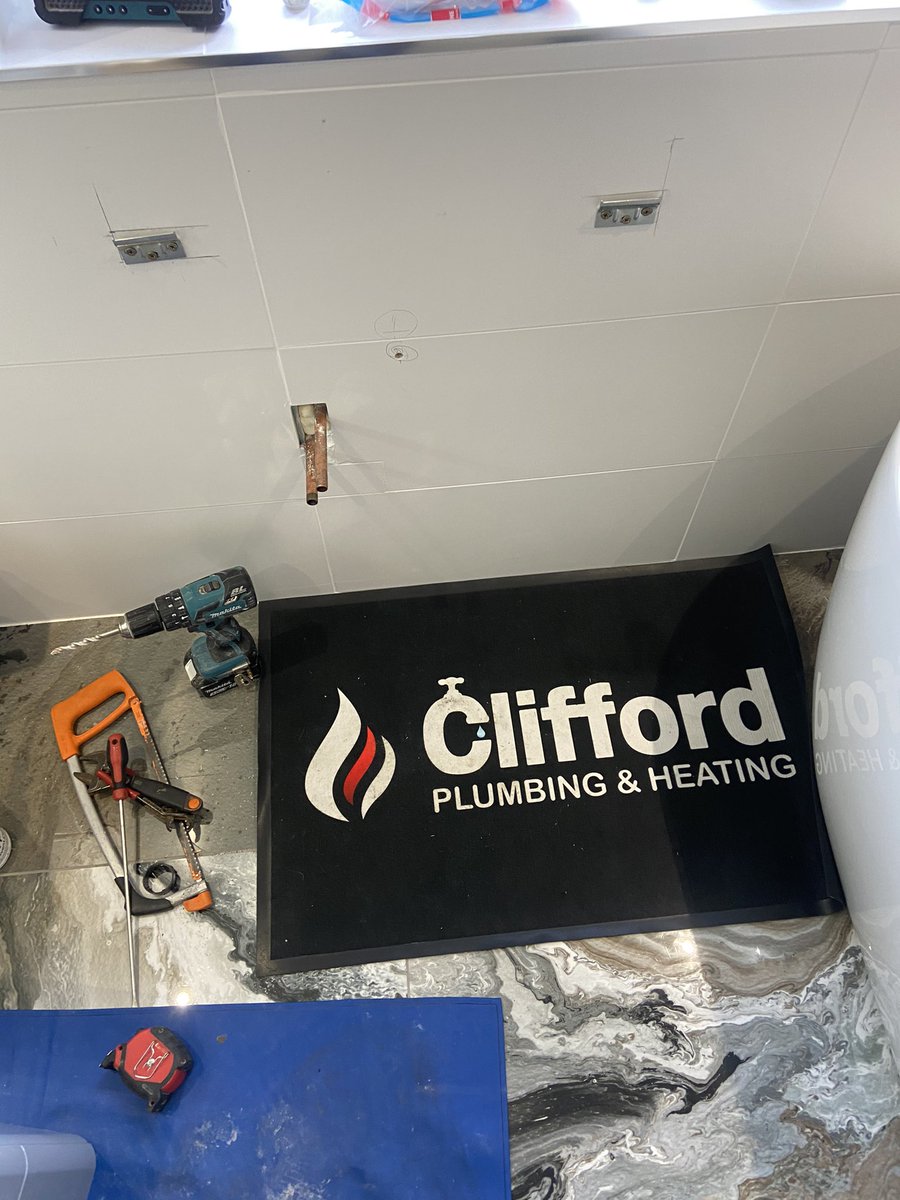 Ste_Clifford's tweet image. Another happy customer #plumbing #neatwork #takepride