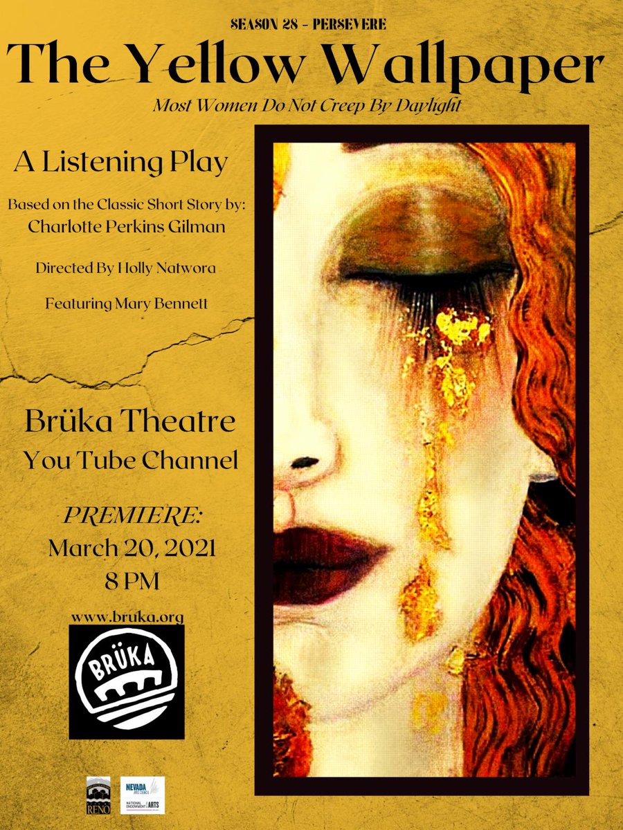 The Yellow Wallpaper Listening Play premieres March 20, 2021 conta.cc/2OLaI0y