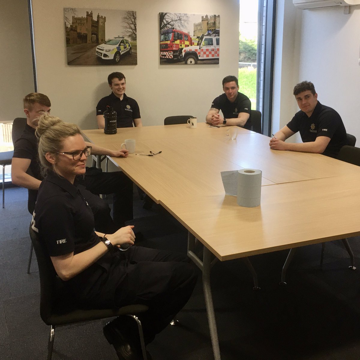 At our quad service station in Barnard Castle as this years station audit programme comes towards the end.
Fantastic RDS crew demonstrating how emergency services are at the very heart of the local community.
🚒🚓🚑🧗🏼
<a href="/CDDFRS/">County Durham & Darlington Fire & Rescue Service</a>