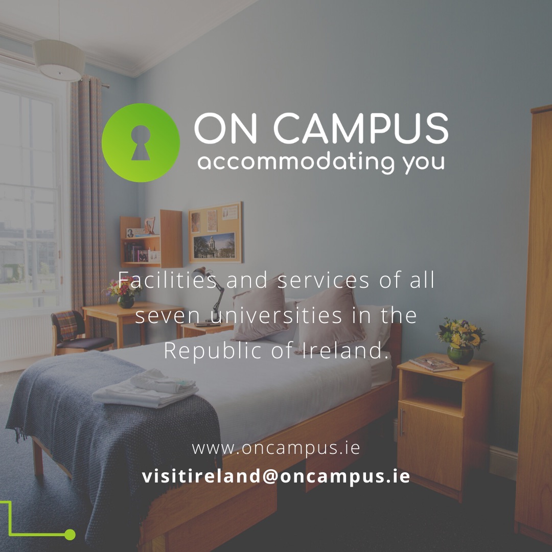 Accommodation? We got it. 
Event venues? Yes, we got it too.
Superb dining? Guess what? We got it! 🙂

We are here for you: visitireland@oncampus.ie

#OnCampusIreland
#DiscoverIreland #VisitIreland #Summer2021