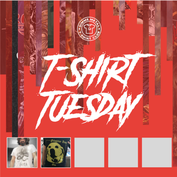gimmeradio's tweet photo. t’s another #GimmeTeeTuesday! Congrats to this weekly winner: @StillyRyan with his sweet @PRIMITIVEMANE #PrimitiveDog tee! He takes the second of FIVE weekly winning spots to be entered to win the monthly T-Shirt bundle draw! New to GimmeTeeTuesday? Here’s how it works: https://t.co/o8N51JEOVb