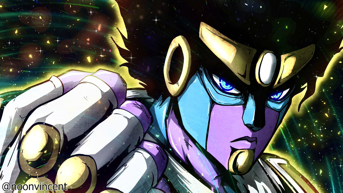 vincentnoon on X: Jotaro & Star Platinum ⭐️