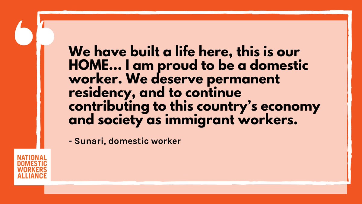 domesticworkers's tweet photo. For years, our immigrant community has been waiting for legislation to reform our broken immigration system. With the The #DreamAndPromiseAct and #TheFarmWorkforceModernization Act, we are one step closer to getting the reforms our community needs and deserves. https://t.co/0zwD850YK2