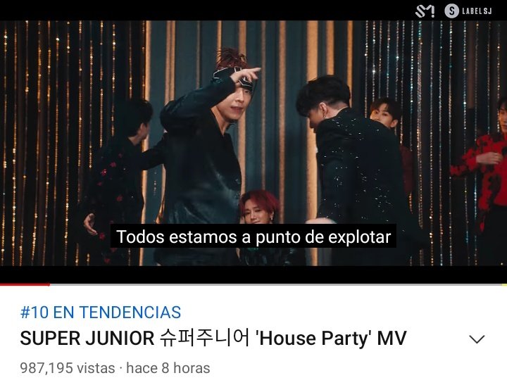 ELFSuJuMexico's tweet photo. HOUSE PARTY se encuentra en tendencias n.10 de YouTube México 🇲🇽🎉 ¿En tu país qué tenencia es ELF?

¡Sigamos que estamos muy cerca del millón!💪💙

THE HOUSE PARTY IS HERE
SUPER JUNIOR HOUSE PARTY

#슈주와_엘프의_하우스_파티
#SUPERJUNIOR #HouseParty @SJofficial https://t.co/24naCwrpec