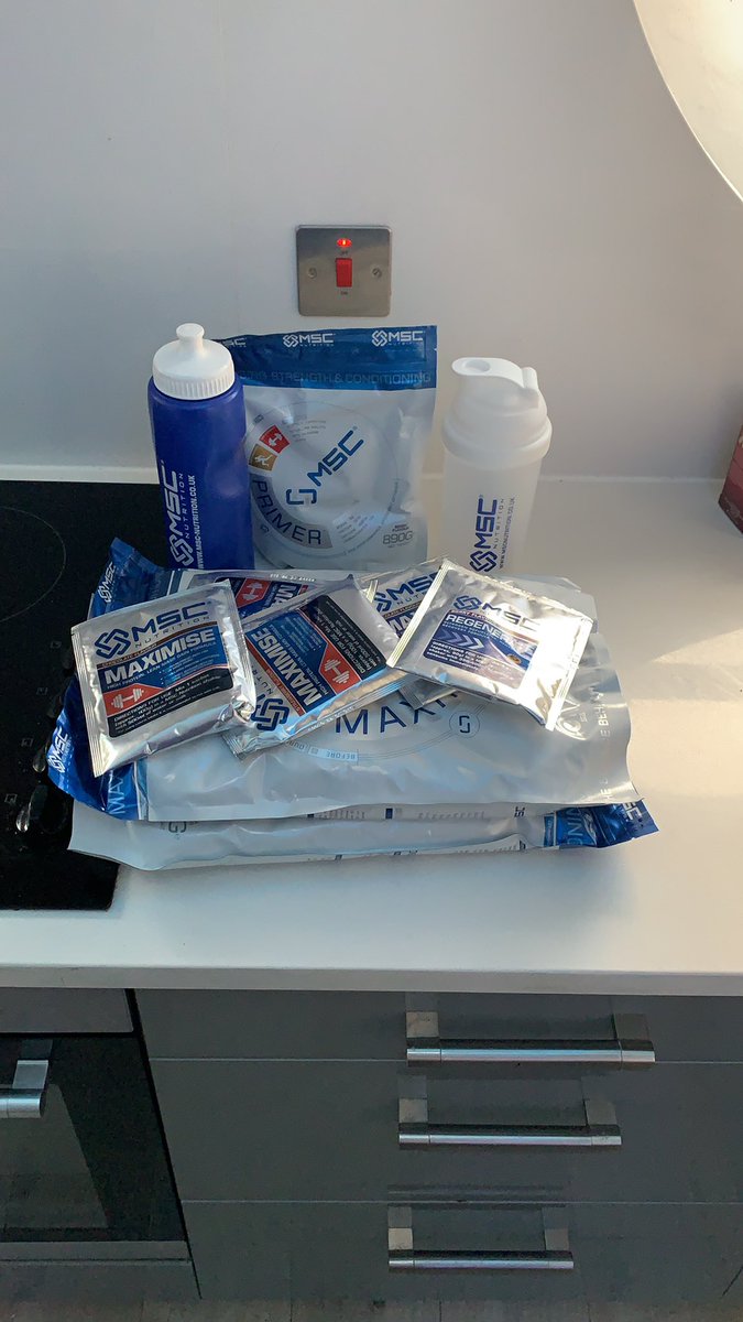 Outstanding service from <a href="/MSCNutritionCo/">MSC Nutrition®</a> thanks so much I’m excited to be back training 💪🏻💪🏻💪🏻
