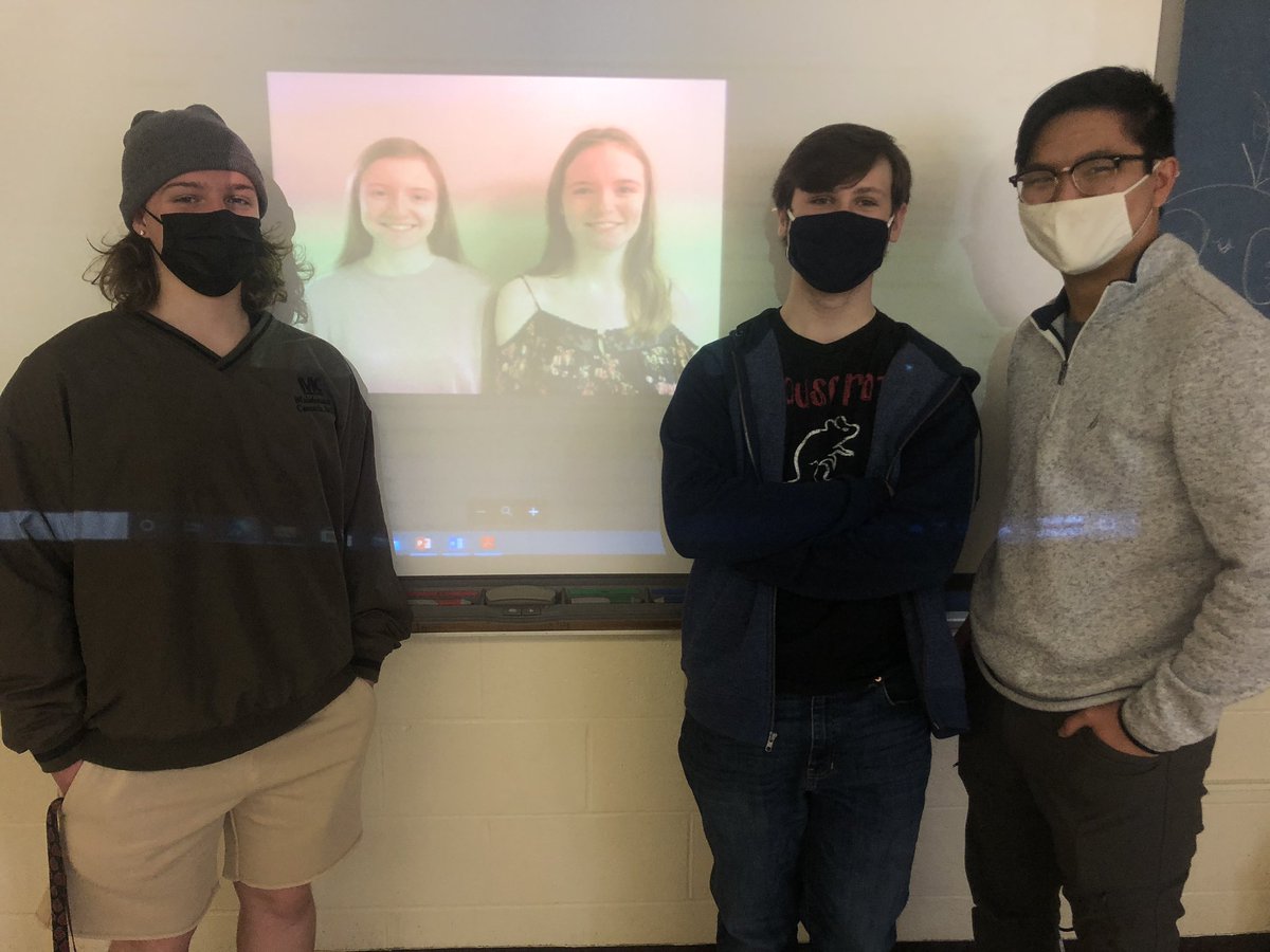 Soooooooo incredibly proud of the Academic Challenge varsity team for winning the winter league AND OCCs! 💛💜