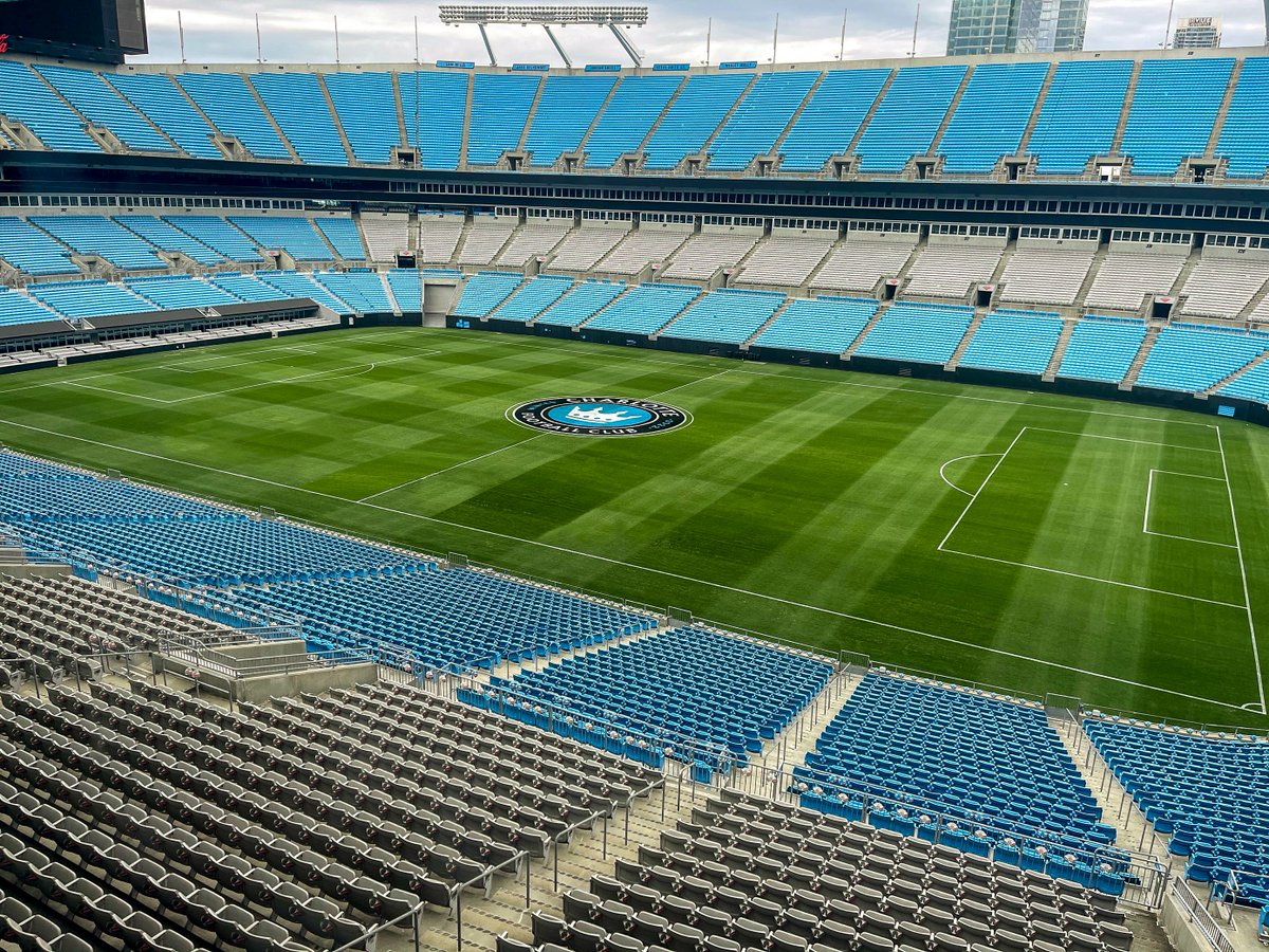 CharlotteFC's tweet photo. Taking center stage ⚽️ https://t.co/TlaeOxHZ07