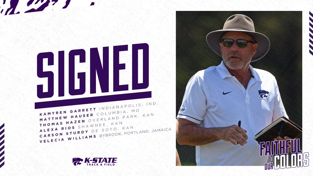 “The distance athletes can enhance our teams both in cross country and track. We feel that the jumpers will contribute at a high level immediately.' #KStateTF welcomes six signees for the 2021-22 campaign! Catch up on these talented newcomers ⬇️ 📝k-st.at/3bUqEGV