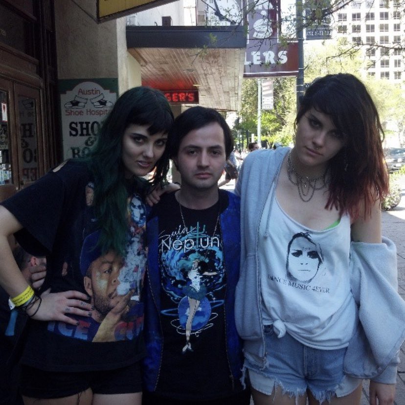 throwback on an actual tuesday. with <a href="/_DARKSISTER_/">DARK SiSTER</a> at sxsw, 2013.