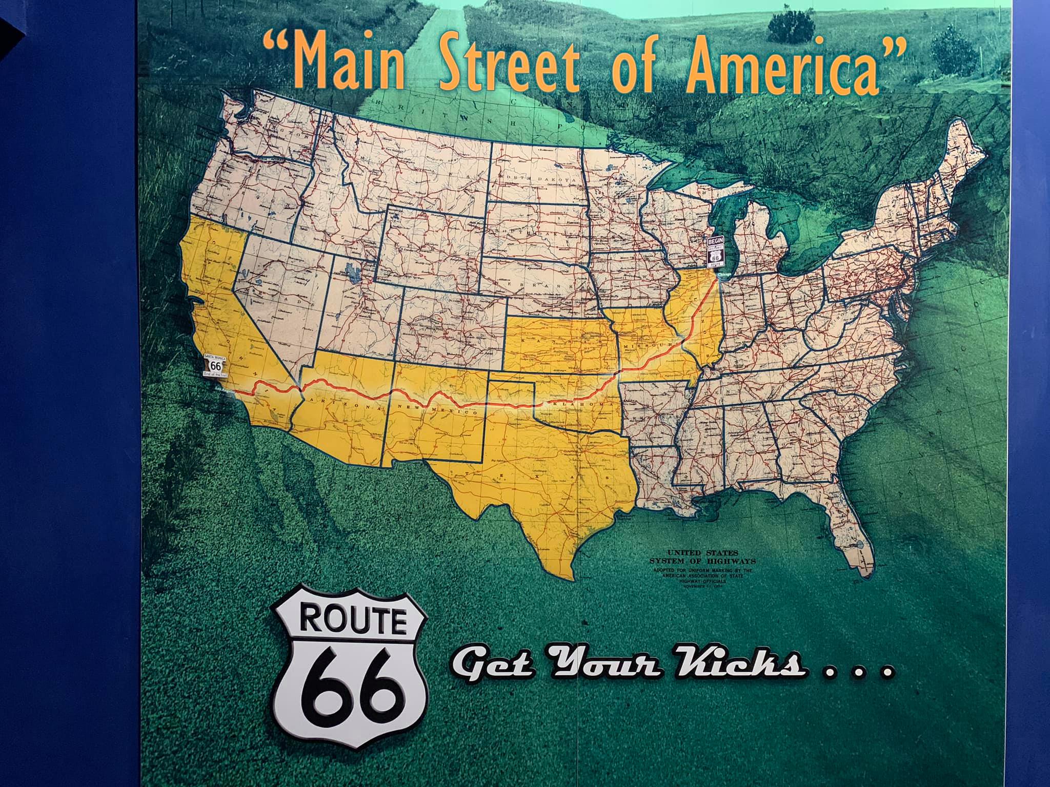 Route 66 Museum on X: Visit the Route 66 Museum in Clinton, OK during  Spring Break and learn more about Route 66, Main Street of America.   / X
