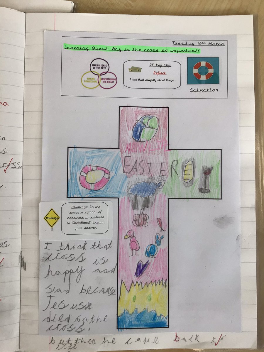 Year 2 @parishschool1, have blown me away with their Easter cross designs today, providing explanations of what both Easter and the cross means to them ✝️☺️ #parishpride #understandingchristianity