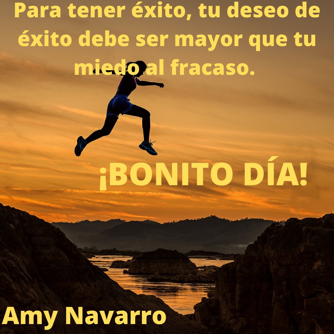 amynam's tweet image. Sin miedo al fracaso.