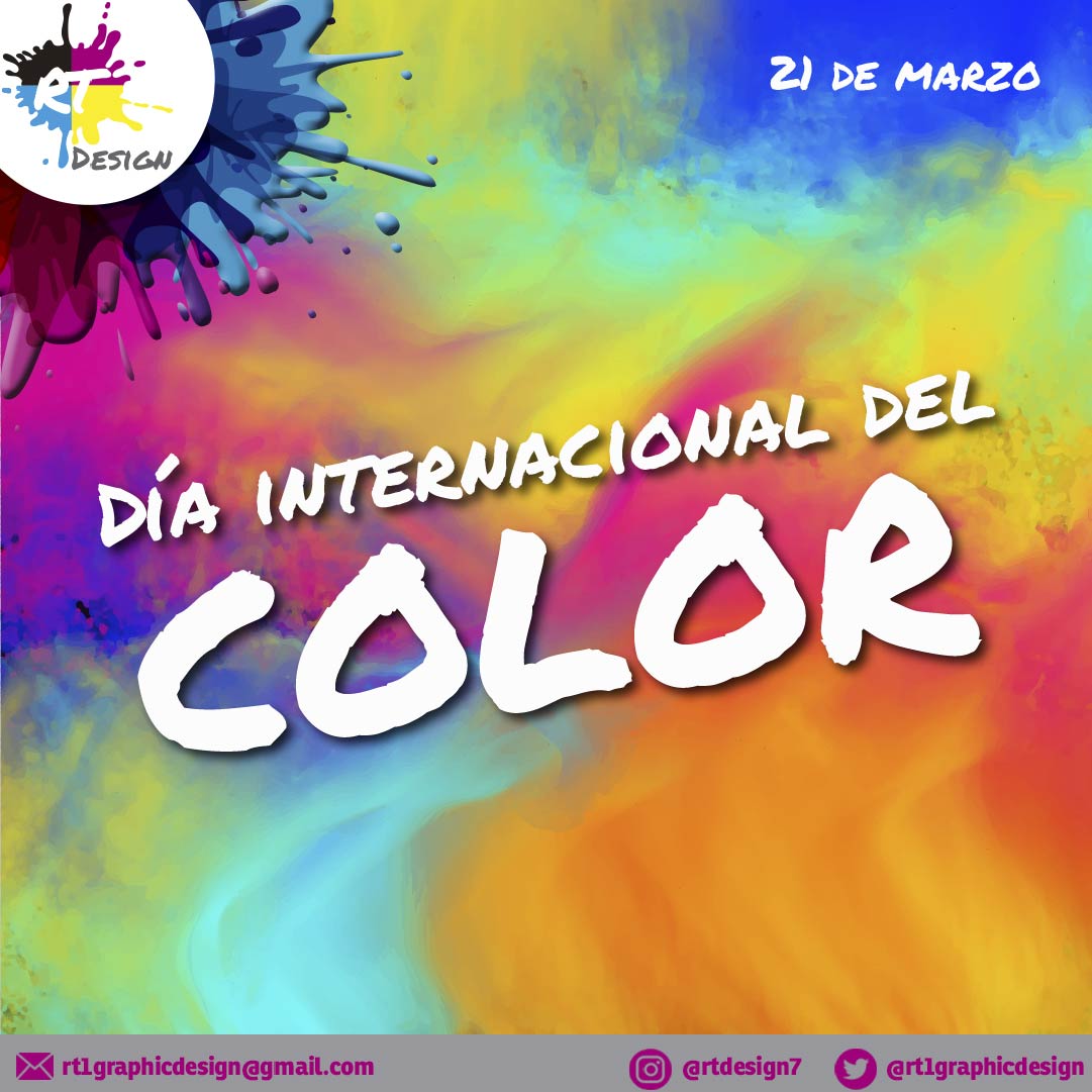 RTDesign7's tweet photo. Efeméride: Se consideró apropiado crear un #DíaInternacionalDelColor ya que el color es, en virtud de la percepción visual, uno de los fenómenos más influyentes en la vida de las personas y también uno de los canales que https://t.co/QsFIA4ecN3