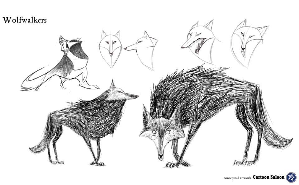 The Art Of Wolfwalkers : 80 Concept Art https://t.co/Ph4kag7v2c 