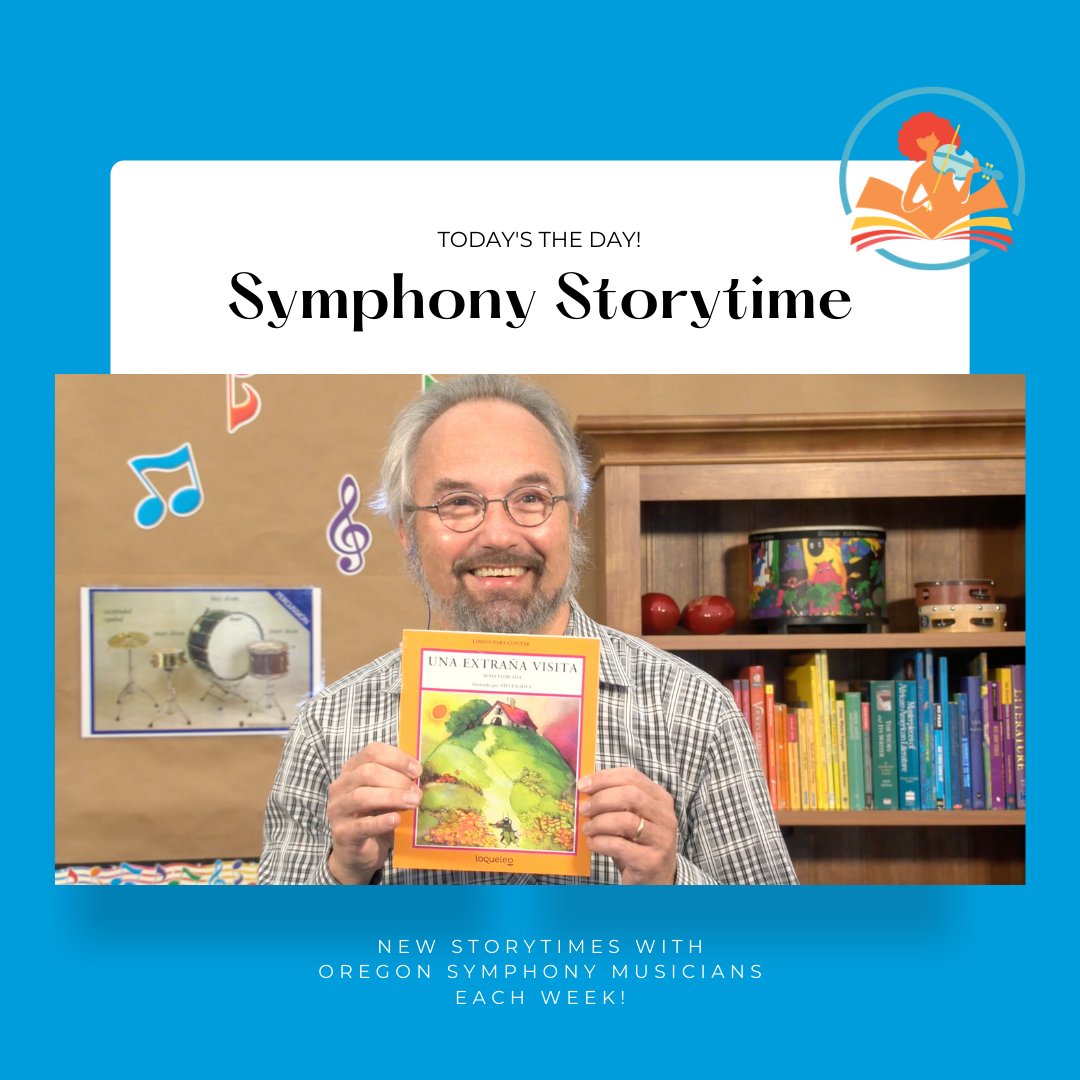 We're thrilled to sponsor the second season of <a href="/OregonSymphony/">Oregon Symphony</a> Symphony Storytime! The new season will include 12 English and four Spanish language children’s books representing diverse stories and a variety of musical instruments. Visit oregonsymphony.org/storytime to watch!